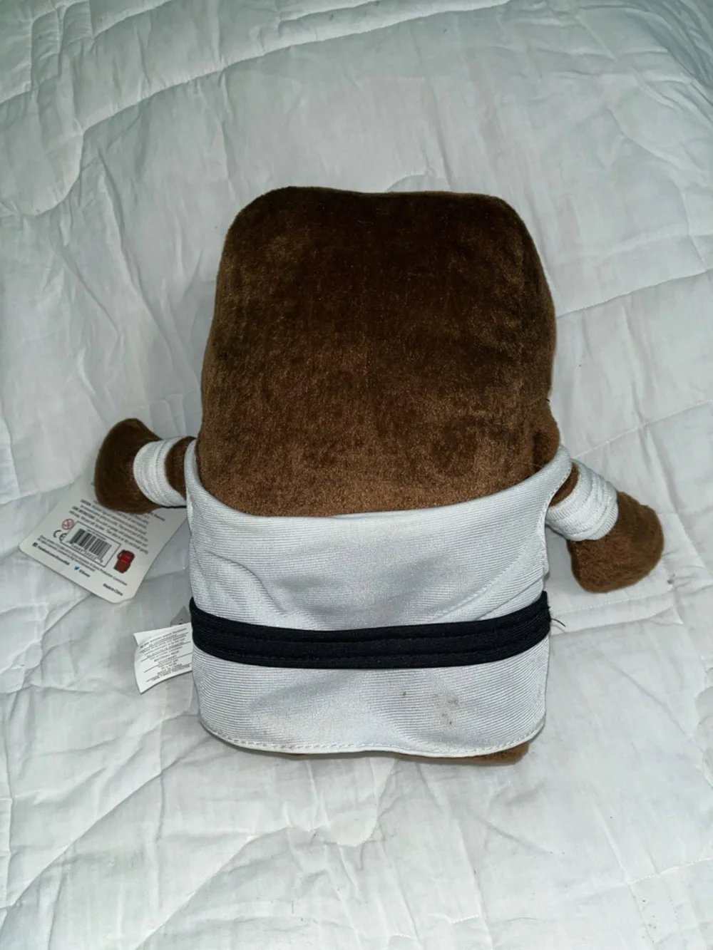 DOMO-KUN NHK Anime Character 10” VINTAGE Plush Brown with karate suit - Picture 2 of 7